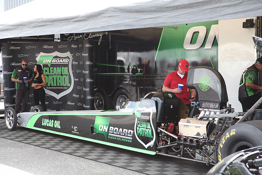 The ONBOARD A/Fuel Dragster