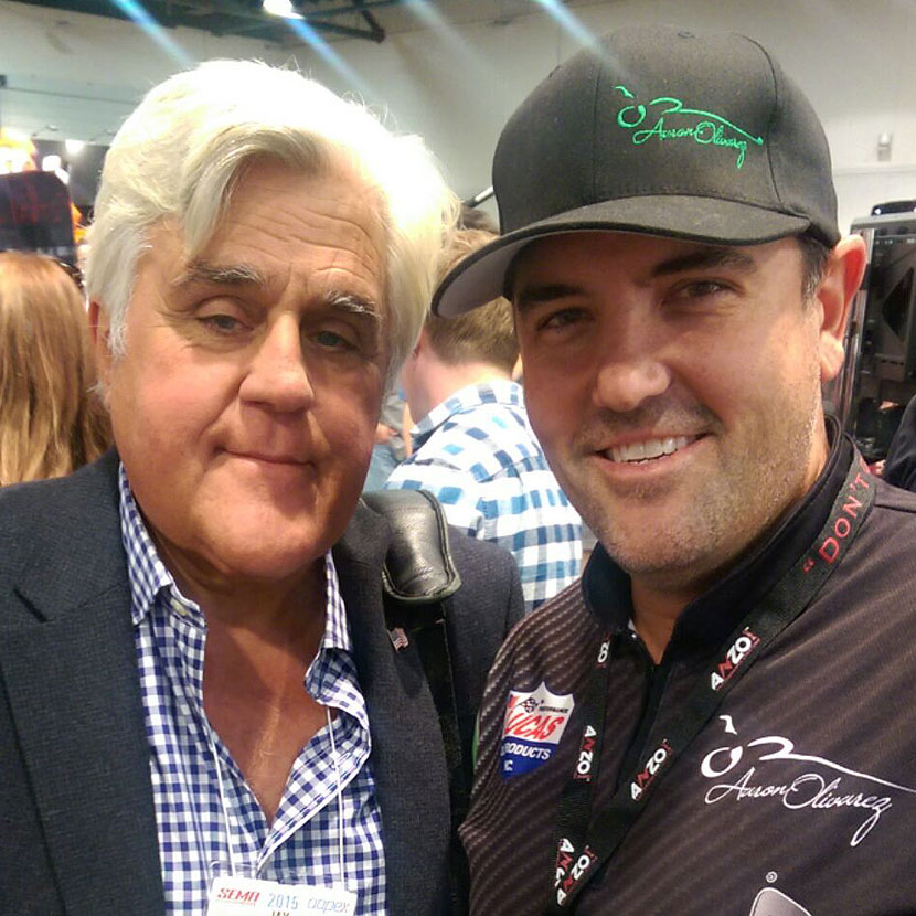 Jay Leno & ONBOARD CEO & Founder Anthony Evans
